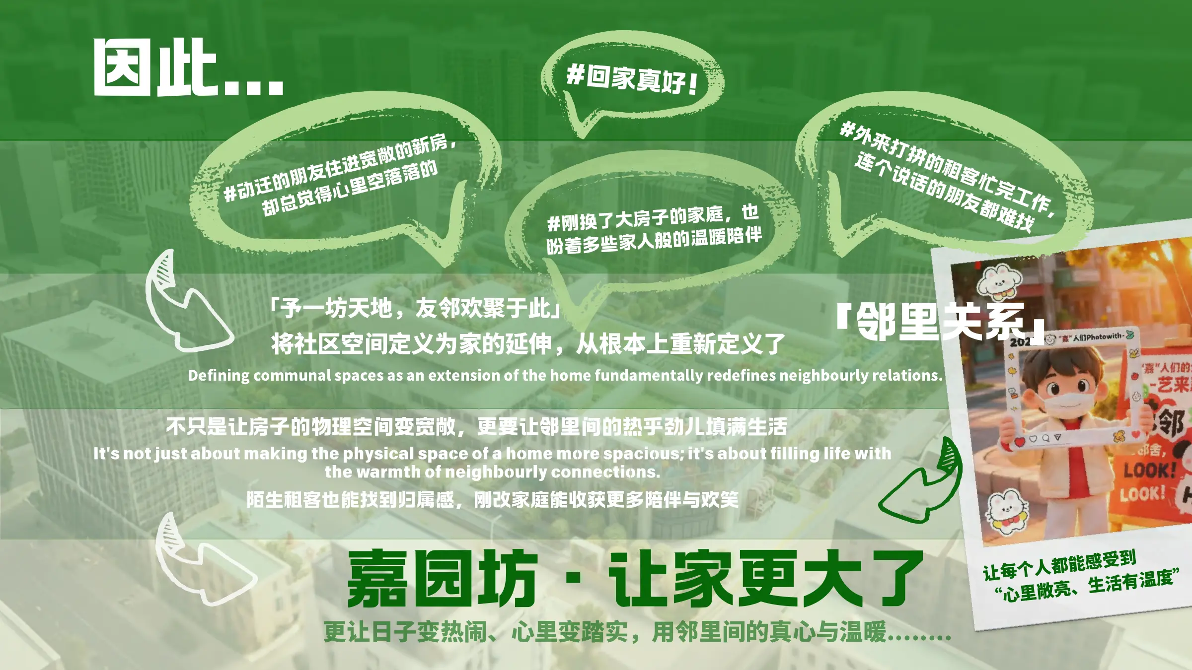 嘉园坊让家更大了策略推导